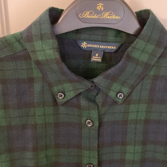 NWT Brooks Brothers, long sleeve women’s button up shirt Sz:8 - Picture 2 of 4